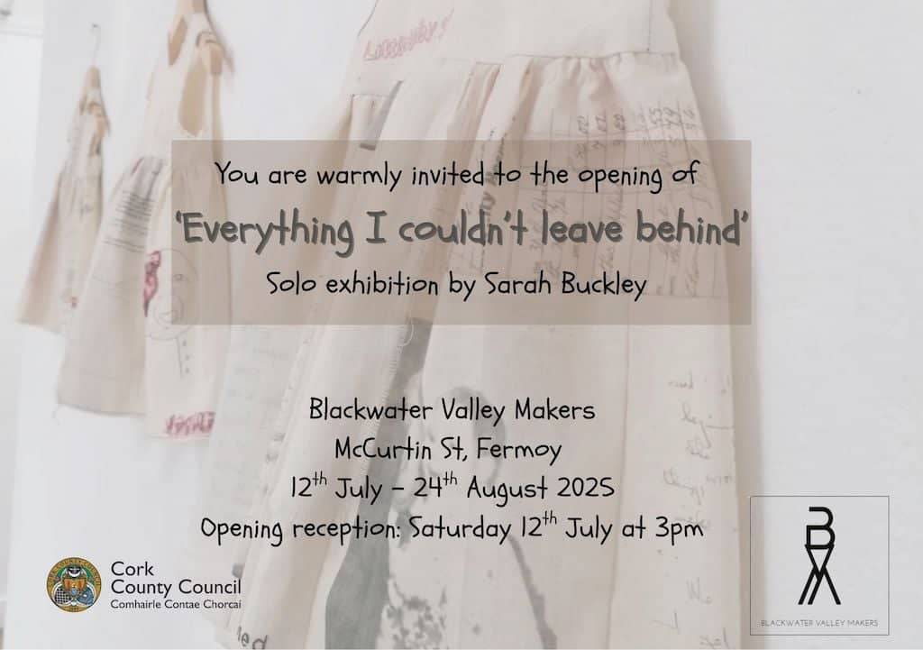 Everything I couldn't leave behind | Sarah Buckley at Blackwater Valley Makers